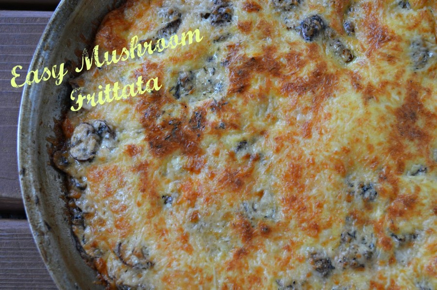 mushroom fritata